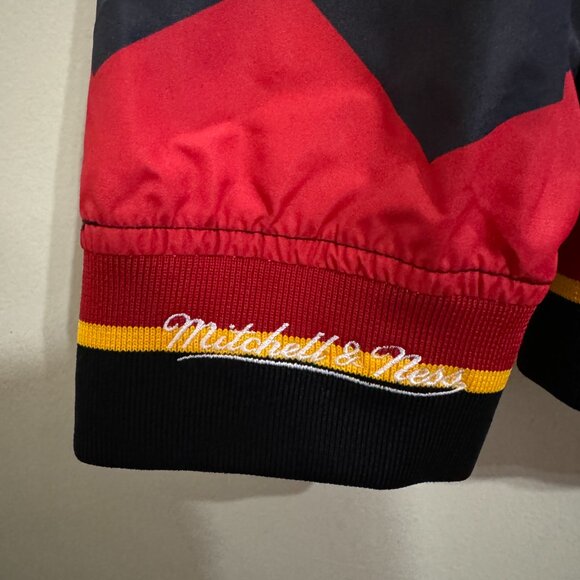 Atlanta Hawks Mitchell & Ness Official NBA 1995/96 Authentic Jacket 2XL NEW $150 - Picture 6 of 9